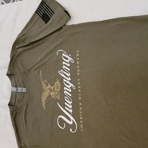 Yuengling Shirt. Mens Medium Army Green
